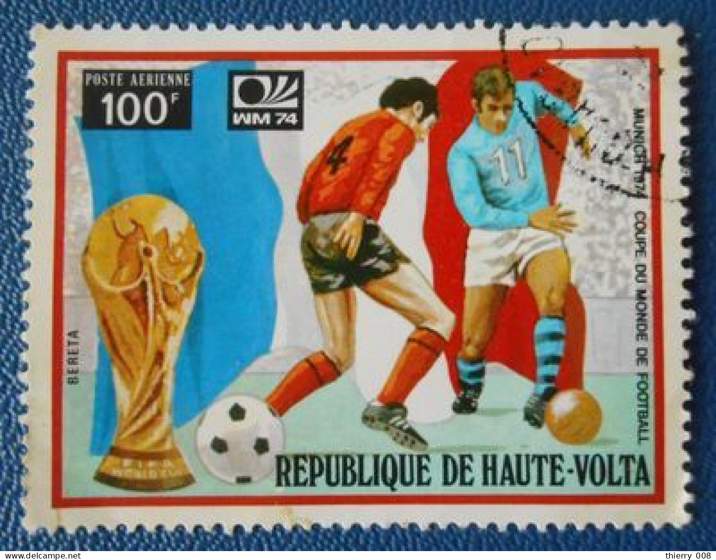 28 République De Haute-Volta Coupe Du Monde De Football Munich 1974 - 1974 – West-Duitsland