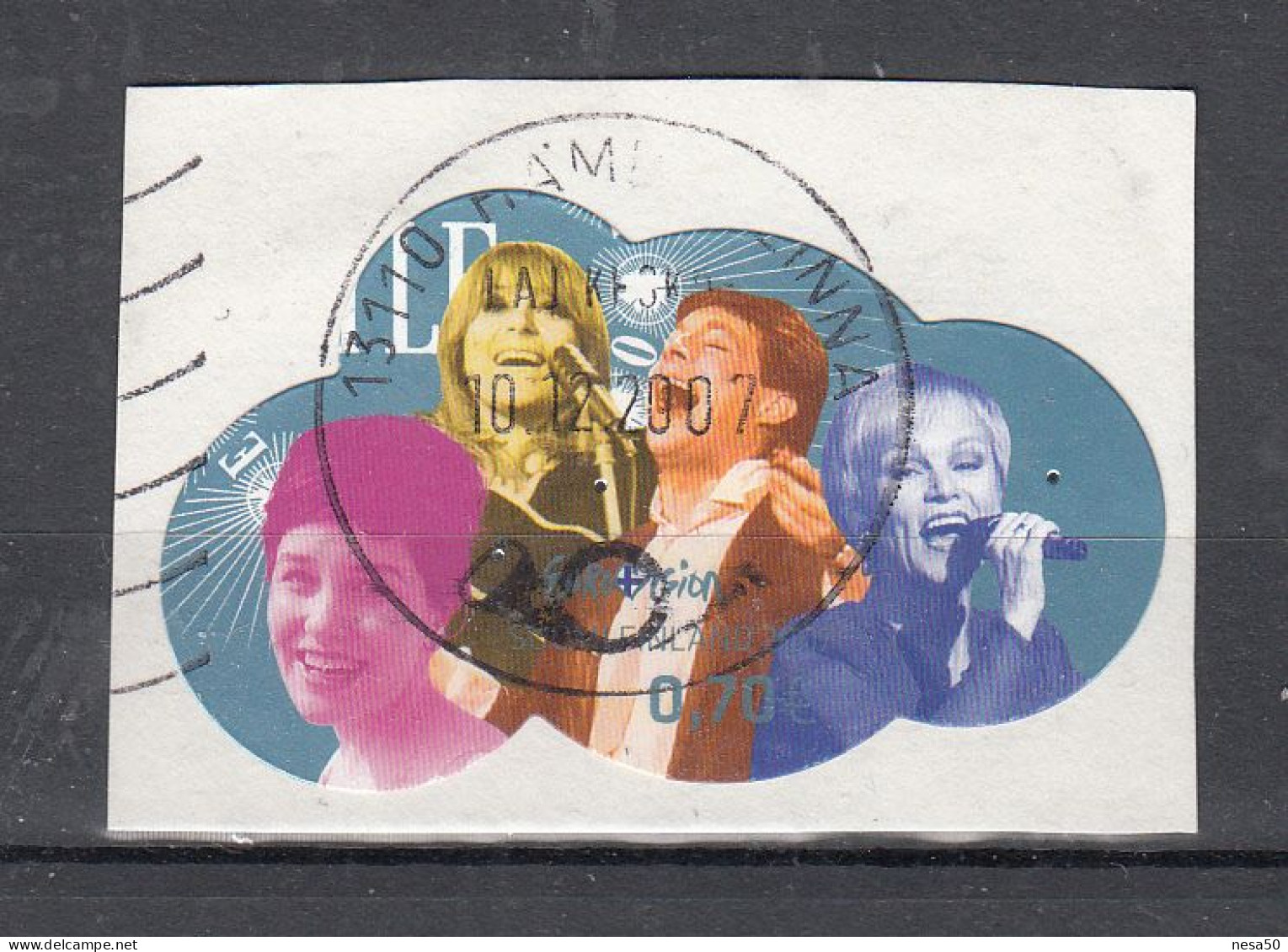 Finland 2007 Mi Nr 1844, Eurovision, Helsinki - Used Stamps