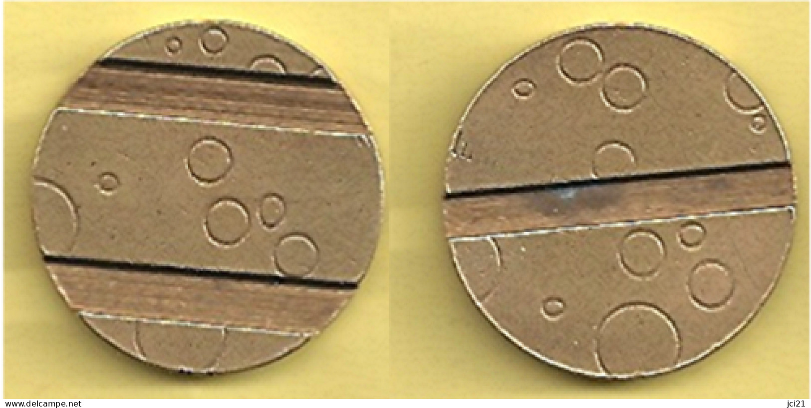 Jeton Cuivre  Diamètre 25mm (recto-verso)_j76 - Moneda Carro