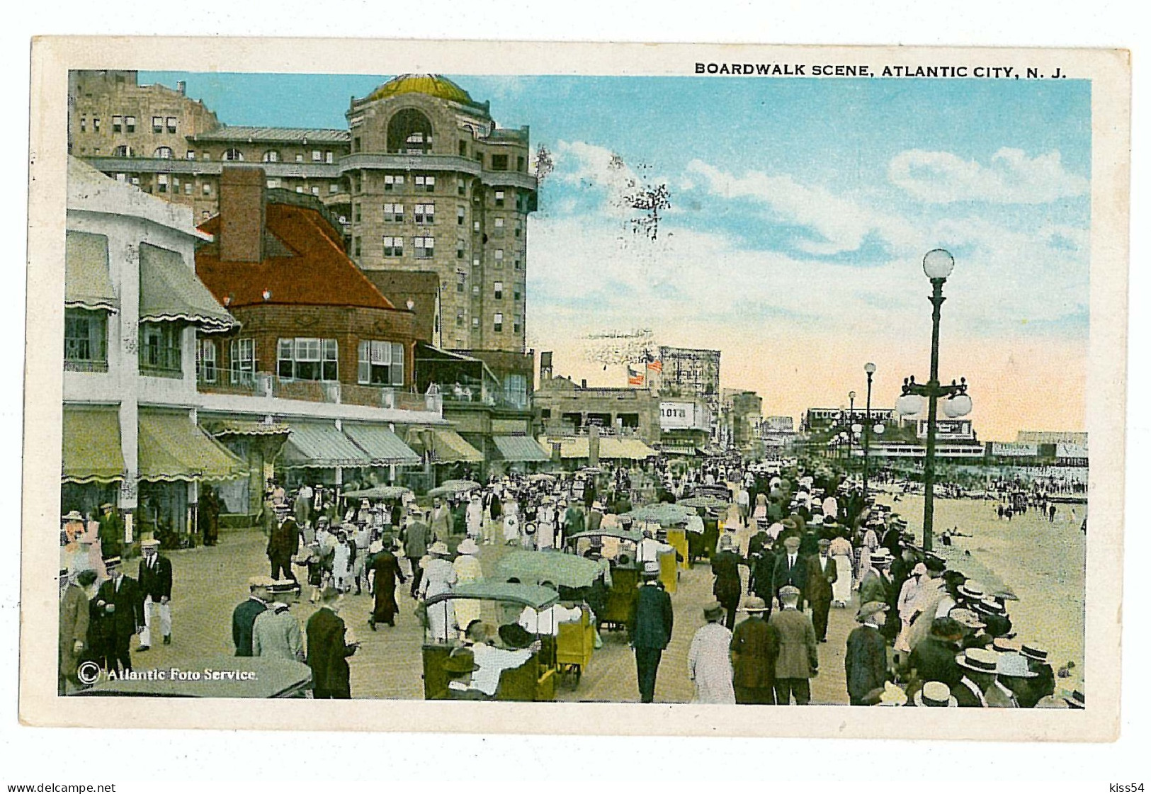 US 17 - 6265 ATLANTIC CITY - Old Postcard - Used - 1924 - Atlantic City