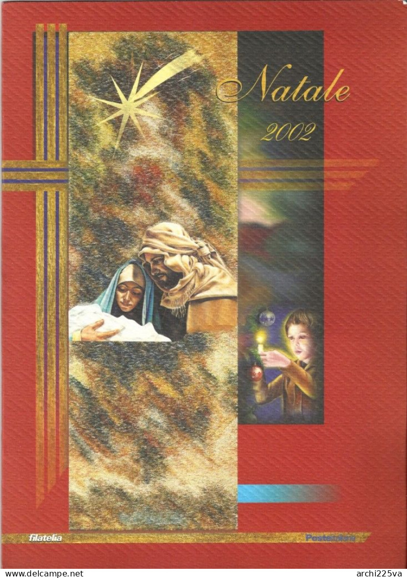 -  ITALIA 2002 - FOLDER - Santo NATALE - In Vendita Al FACCIALE - Cat. ? € - - Folder