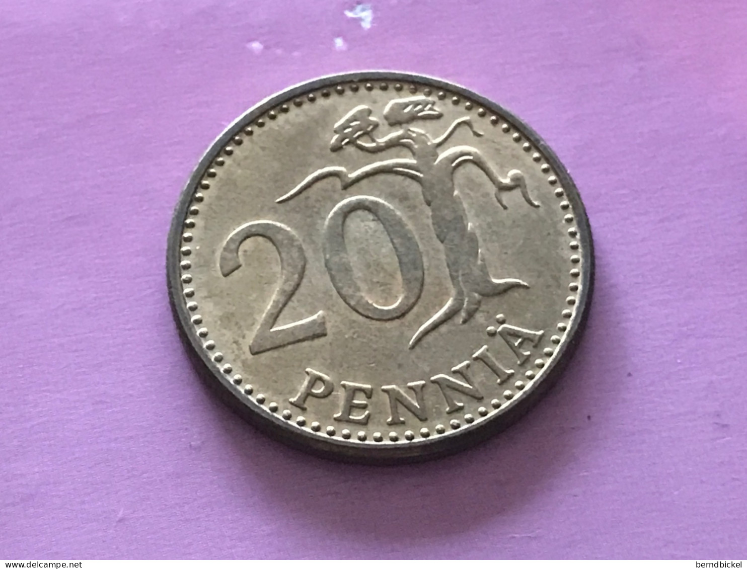 Münze Münzen Umlaufmünze Finnland 20 Penniä 1971 - Finlande