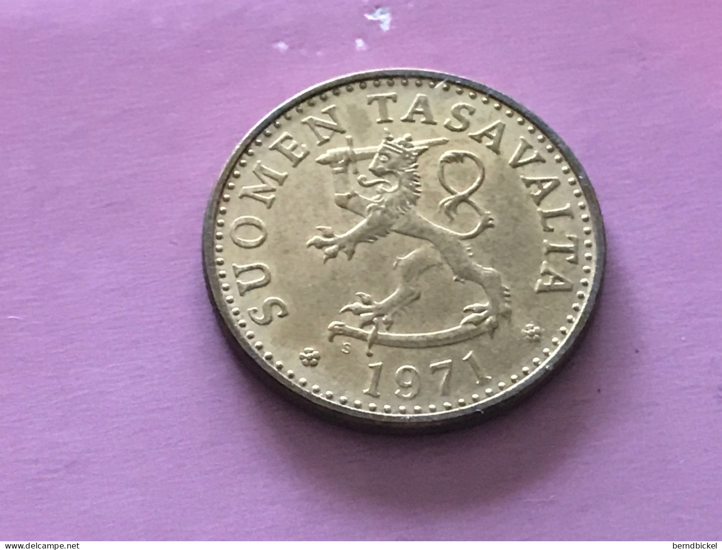 Münze Münzen Umlaufmünze Finnland 20 Penniä 1971 - Finlande