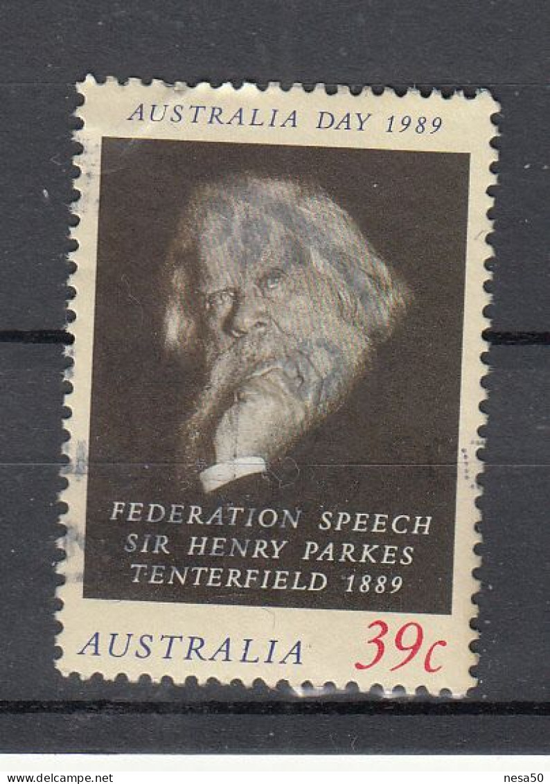 Australie 1989 Mi Nr 1138, Sir Henry Parkes - Oblitérés