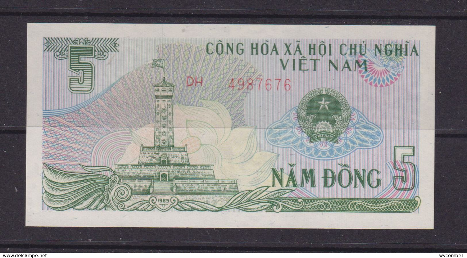 VIETNAM - 1985 5 Dong UNC Banknote - Viêt-Nam