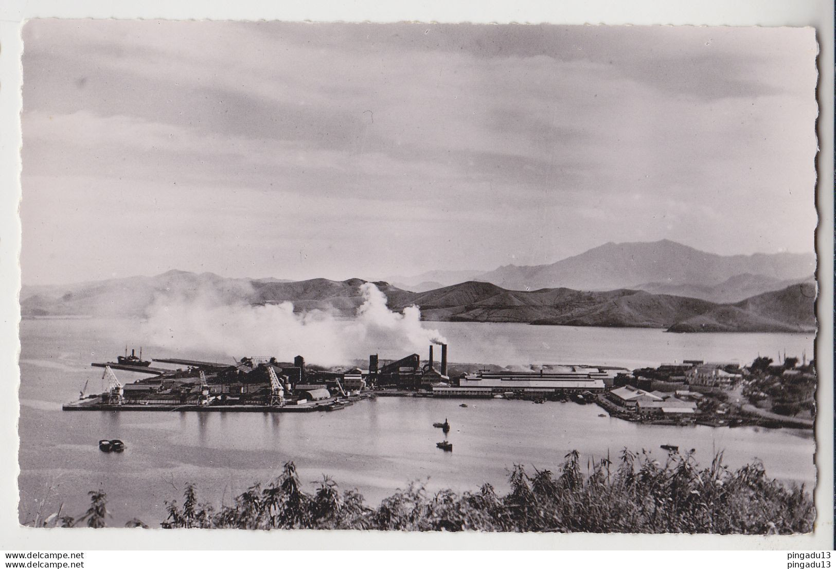 Au Plus Rapide Nouvelle Calédonie Usines Société Le Nickel CPSM Petit Format Excellent état - Nouvelle-Calédonie