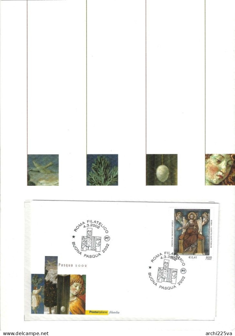 - ITALIA 2002 - FOLDER - SANTA PASQUA - In Vendita Al FACCIALE - Cat. ? € - - Folder