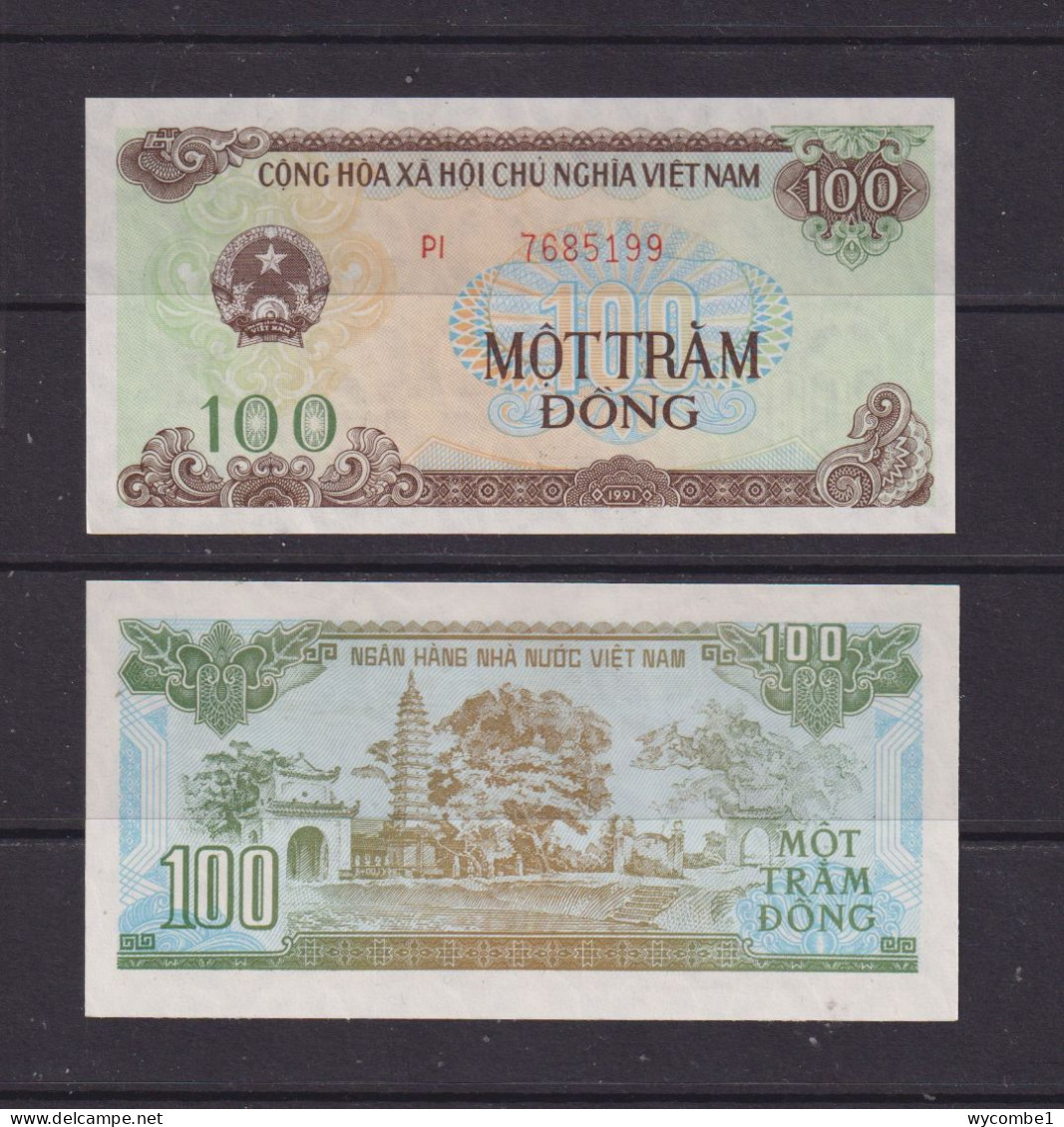 VIETNAM - 1991 100 Dong UNC Banknote - Vietnam