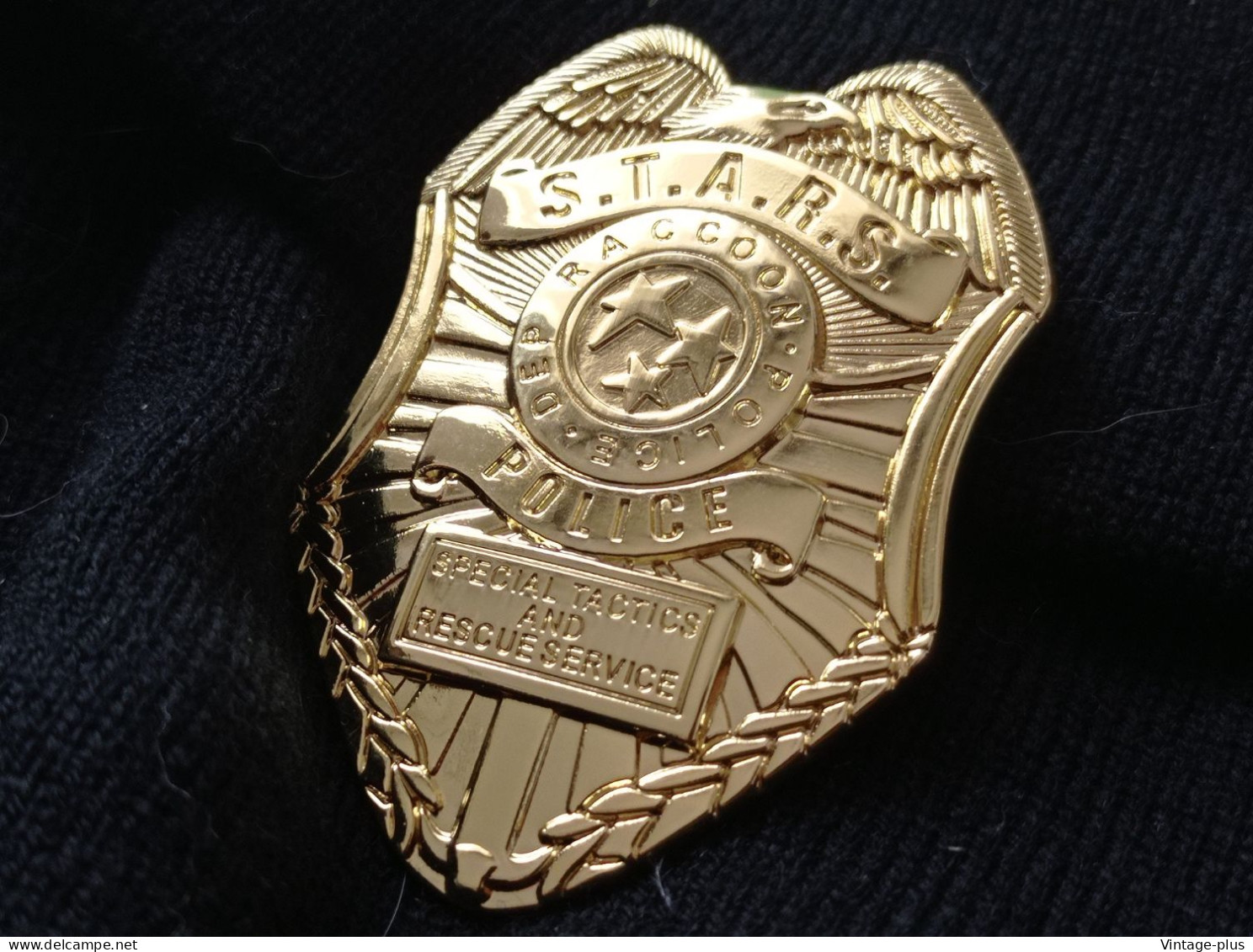 US POLICE BADGE POLIZIA DISTINTIVO SPECIAL AGENT STARS SPECIAL TACTICS AND RESCUE SERVICE - USA - MARIN'S CORP - Polizia