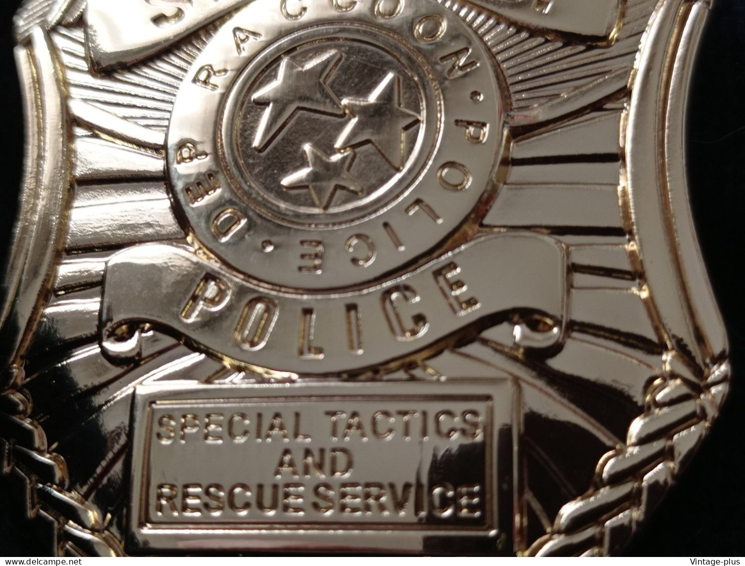 US POLICE BADGE POLIZIA DISTINTIVO SPECIAL AGENT STARS SPECIAL TACTICS AND RESCUE SERVICE - USA - MARIN'S CORP - Polizia