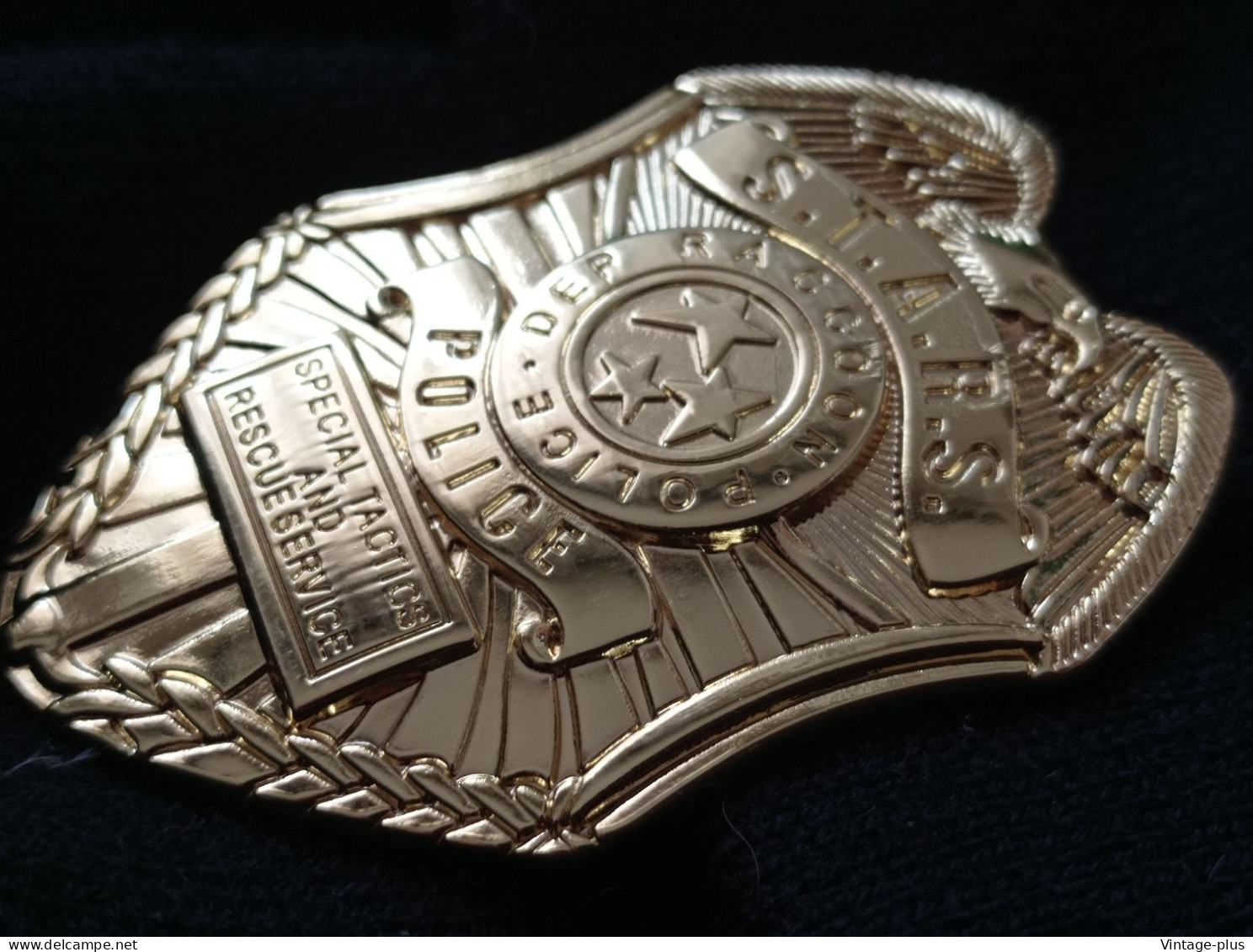 US POLICE BADGE POLIZIA DISTINTIVO SPECIAL AGENT STARS SPECIAL TACTICS AND RESCUE SERVICE - USA - MARIN'S CORP