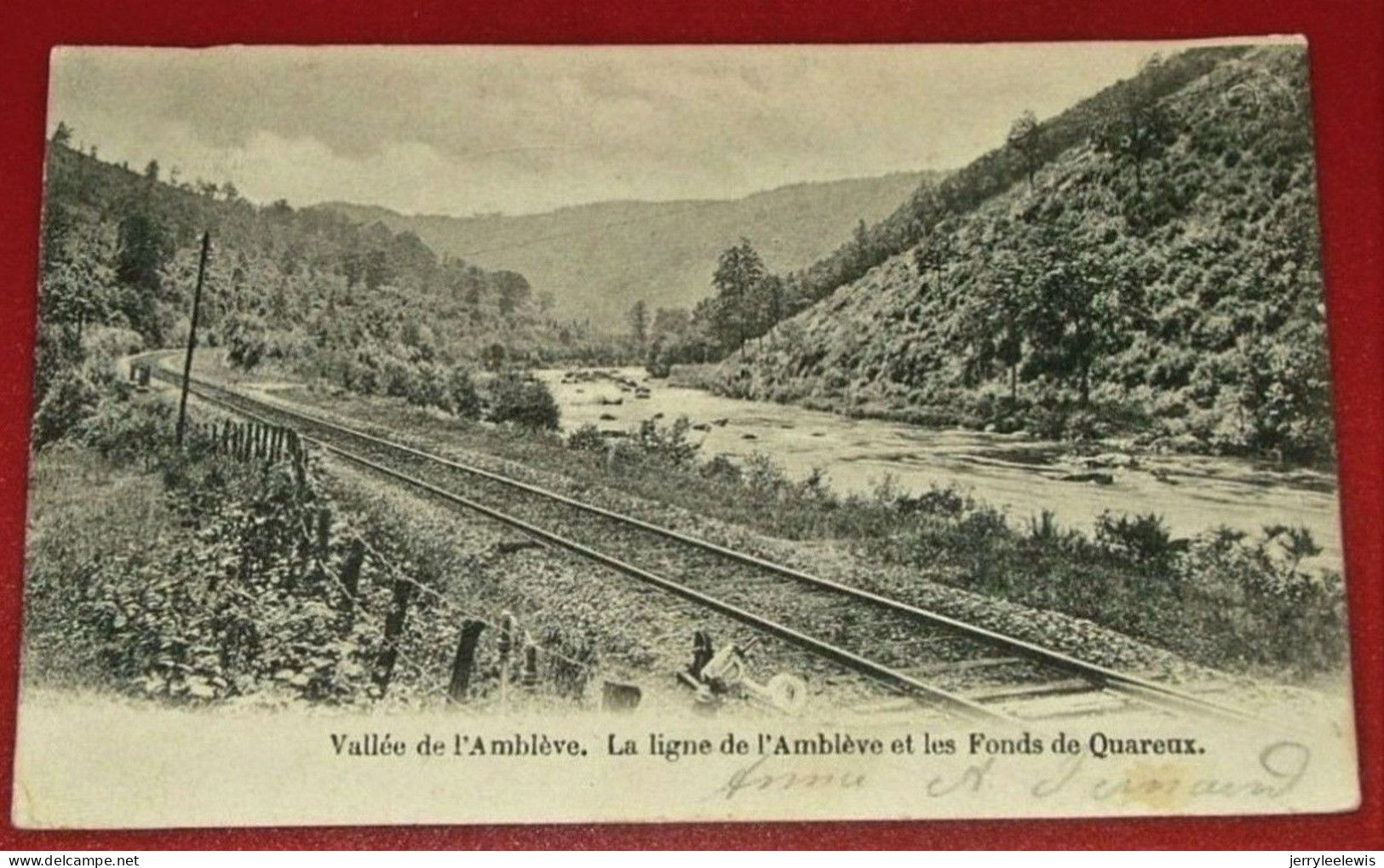 AMBLEVE - AMEL -  La Ligne De L'Amblève Et Les Fonds De Quareux - Vallée De L'Amblève -  1904 - - Amel