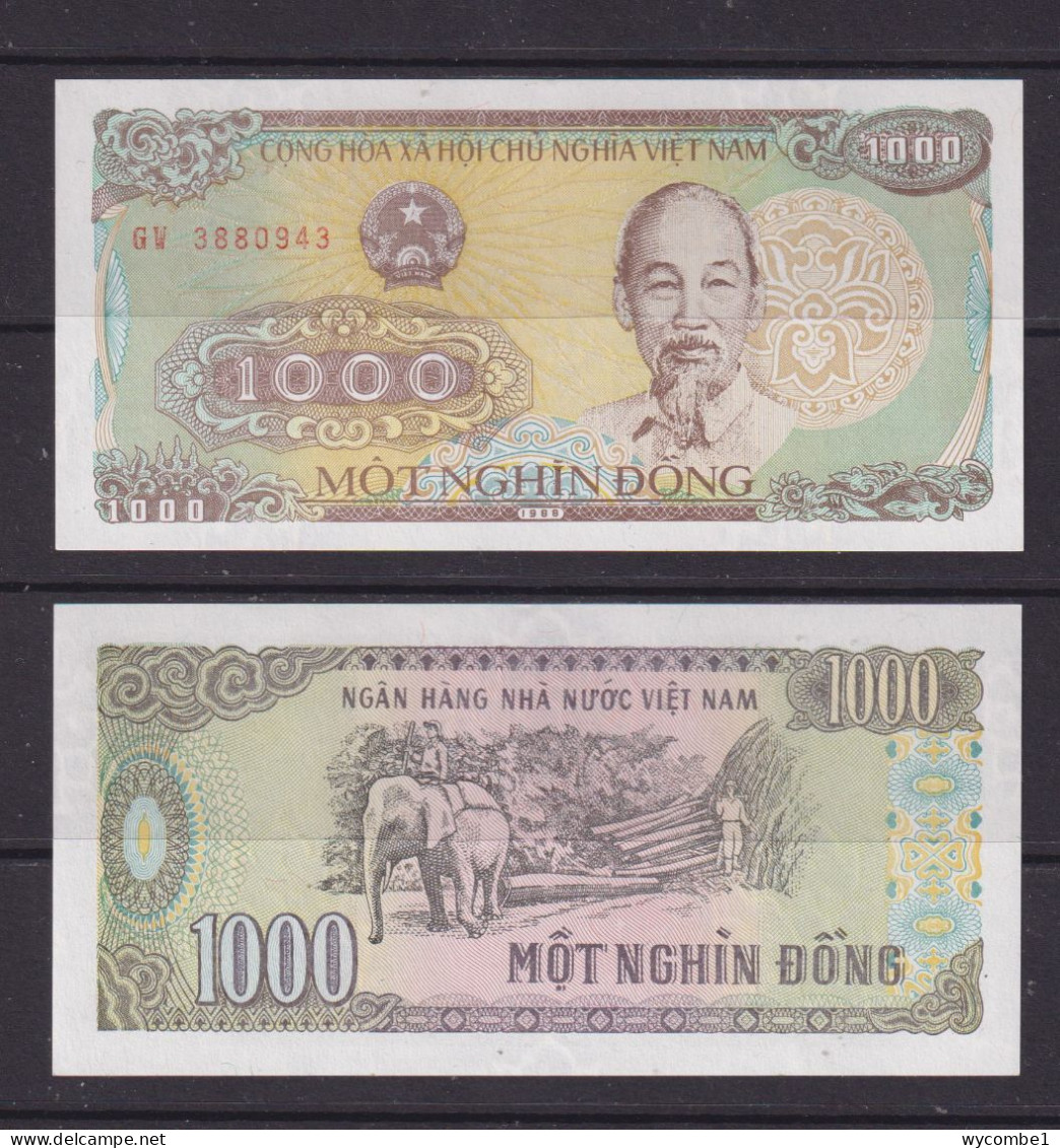 VIETNAM - 1988 1000 Dong UNC Banknote - Vietnam
