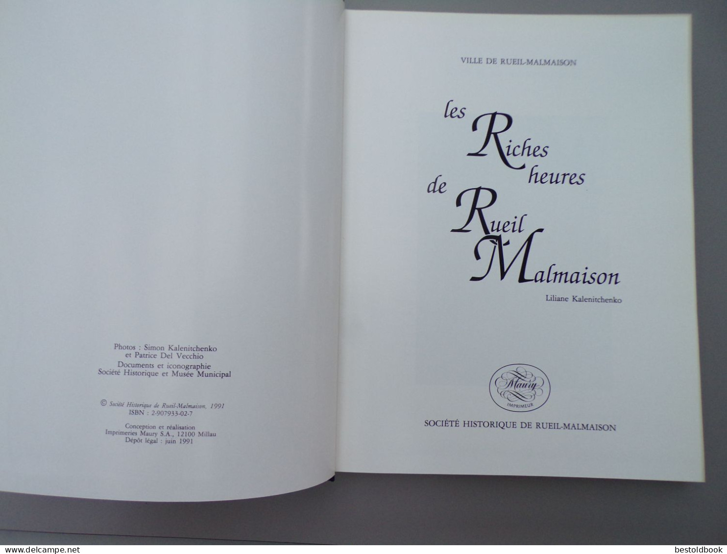 1994 Les Riches Heures De Rueil-Malmaison - Ile-de-France