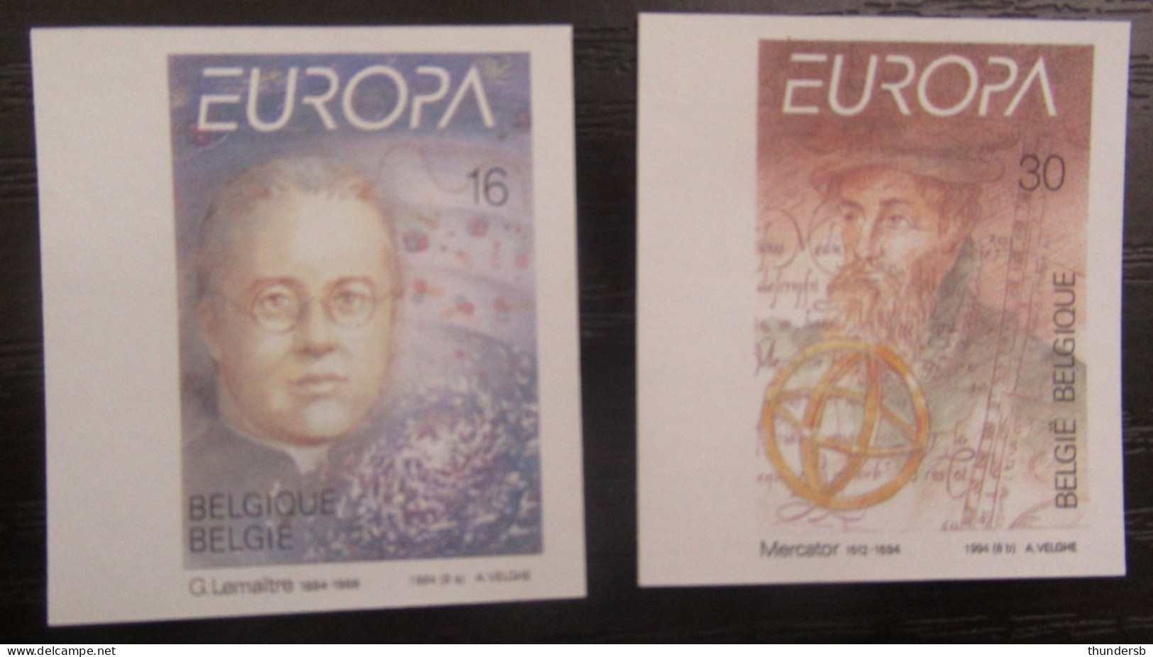 2555/56 'Europa: Ontdekkingsreizen' - Ongetand - Côte: 100 Euro - 1981-2000