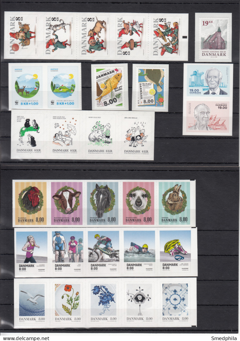 Denmark 2016 - Full Year MNH ** - Annate Complete