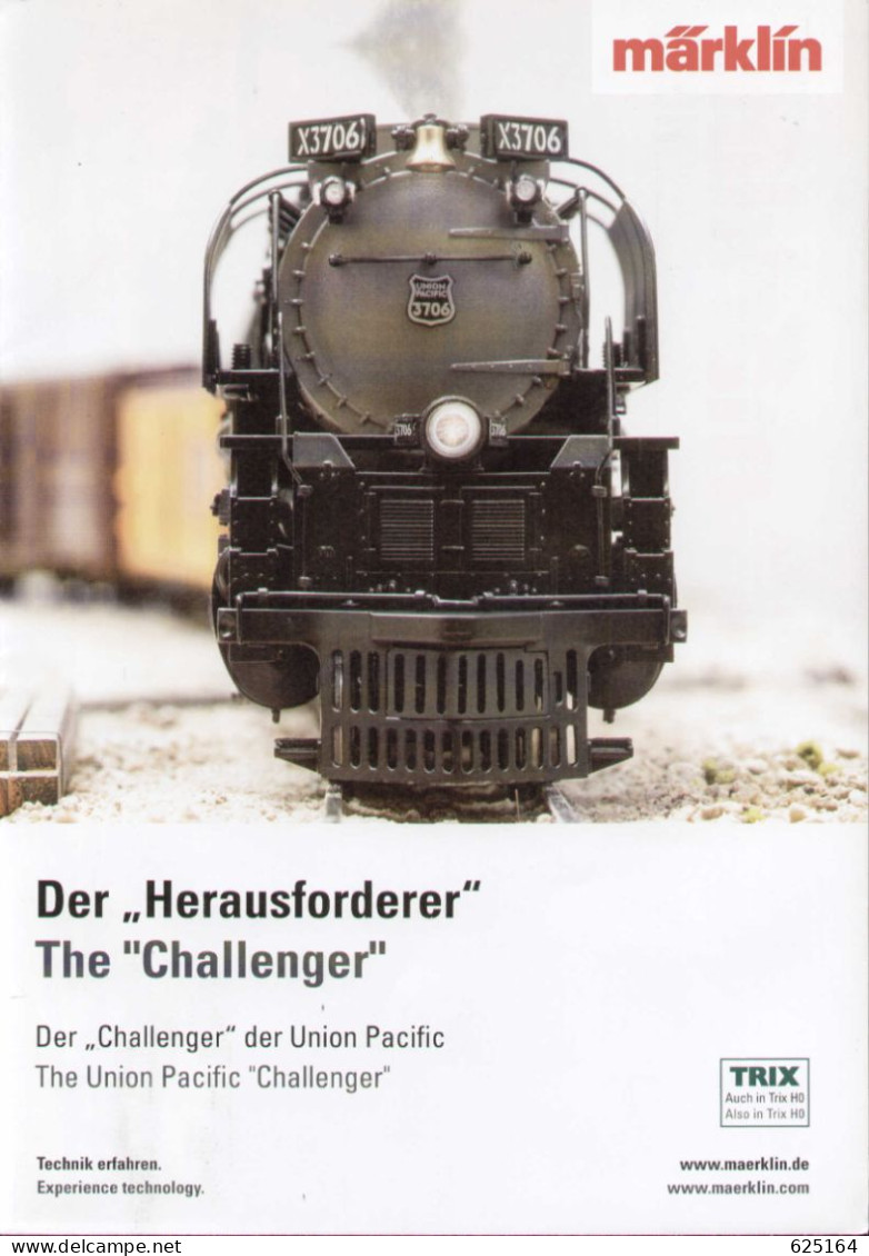 Catalogue Märklin Trix 2017 Blatt Insider-Der Challenger Der Union Pacific 39911 - Alemania