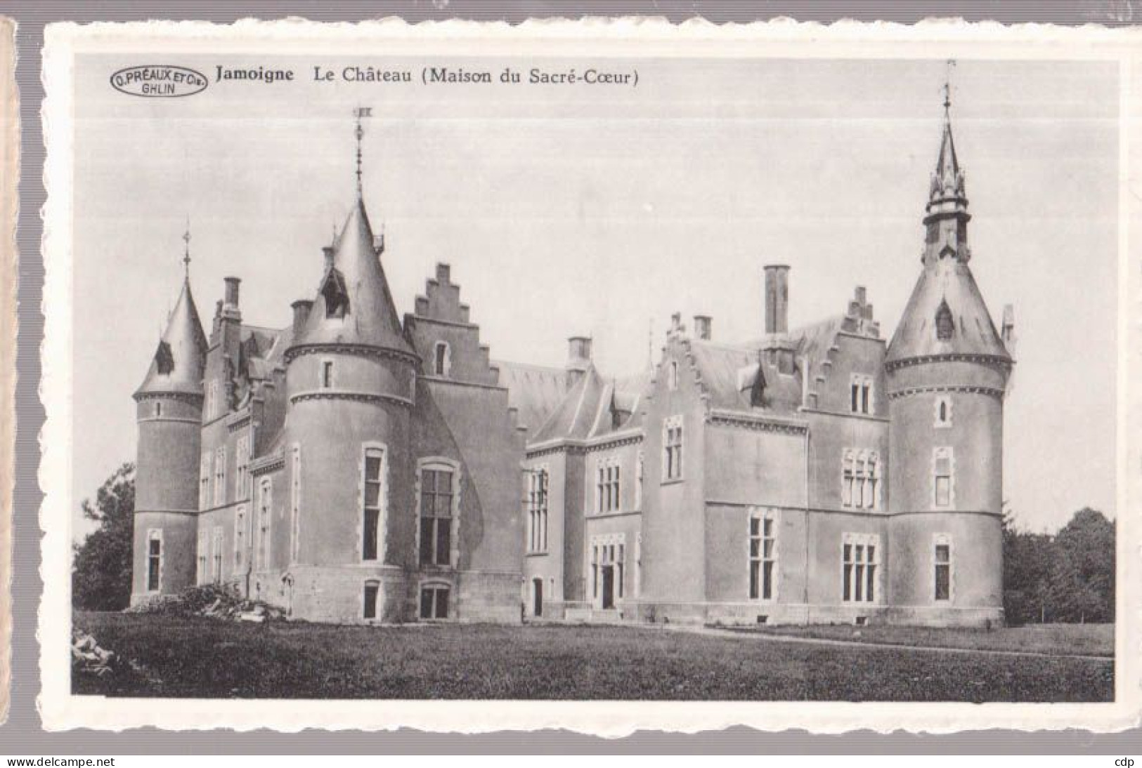 Cpa Jamoigne  Chateau - Chiny