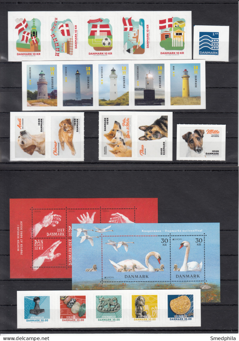 Denmark 2019 - Full Year MNH ** - Années Complètes