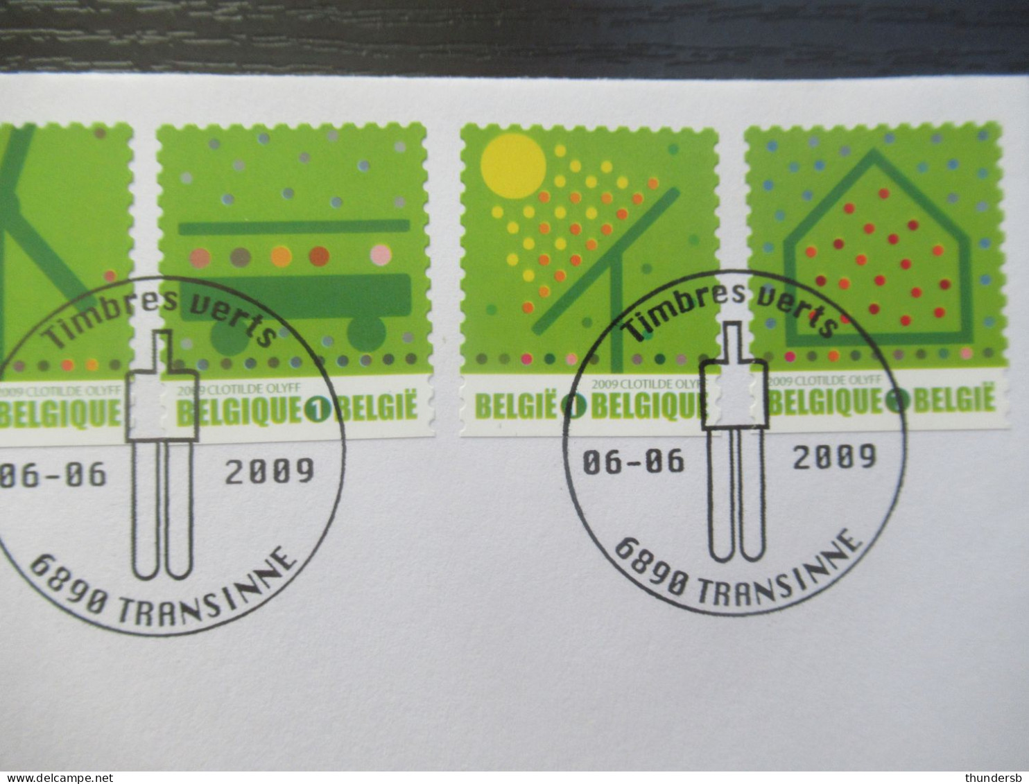 FDC 3911/15 'Groene Zegels' - 2001-2010