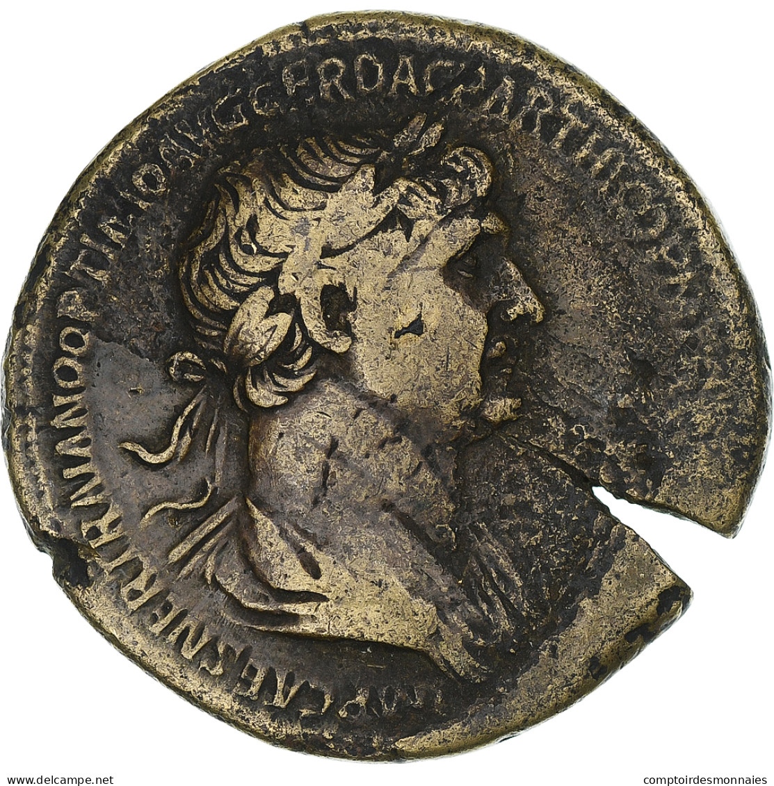 Trajan, Sesterce, 114-117, Rome, Bronze, TB+, RIC:663 - La Dinastía Antonina (96 / 192)