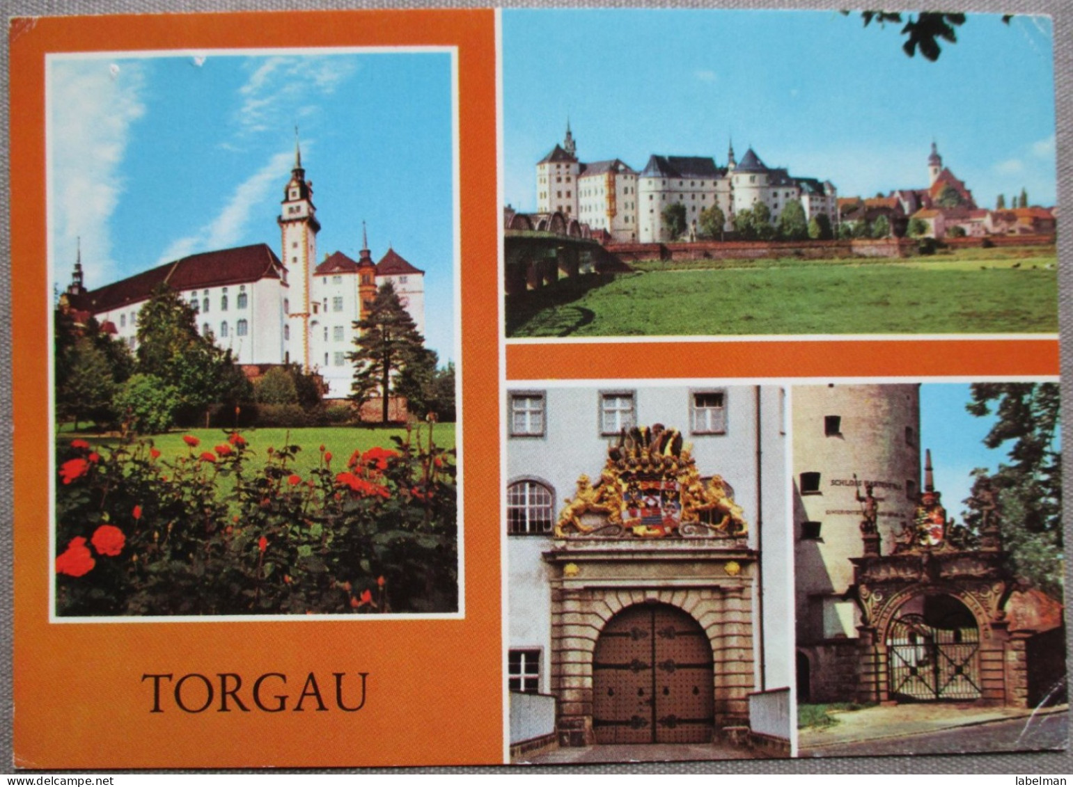 GERMANY DEUTSCHLAND TORGAU HARTENFELS SCHLOSS PALACE CASTLE POSTCARD ANSICHTSKARTE CARTOLINA CARTE POSTALE POSTKARTE - Eimsbuettel