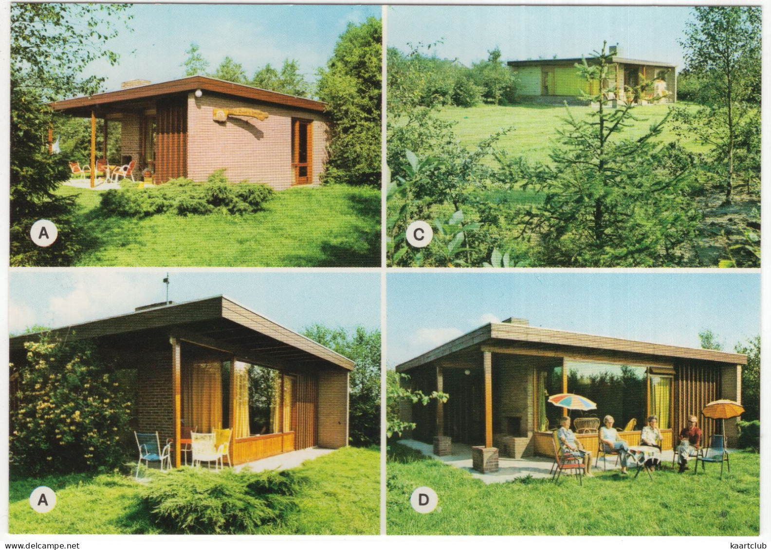 Schoonloo - Recreatiecentrum 'Boerhaarsveld' -(Drenthe, Nederland)- Bungalow Zwarte Specht, Kievit. Vlaamse Gaai, Keep - Sonstige & Ohne Zuordnung