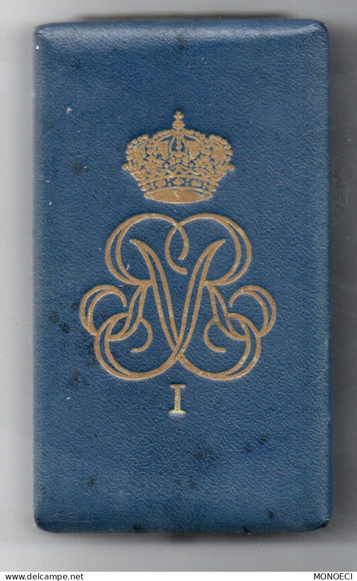 MONACO -- Monégasque -- Médaille Décoration Argent -- LOUIS II Prince De Monaco 17 Janvier 1923 -- Honneur Travail - Other & Unclassified
