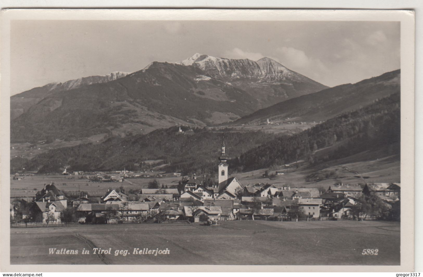 E4541) WATTENS In Tirol Geg. Kellerjoch - Kirche Häuser ALT ! - Wattens