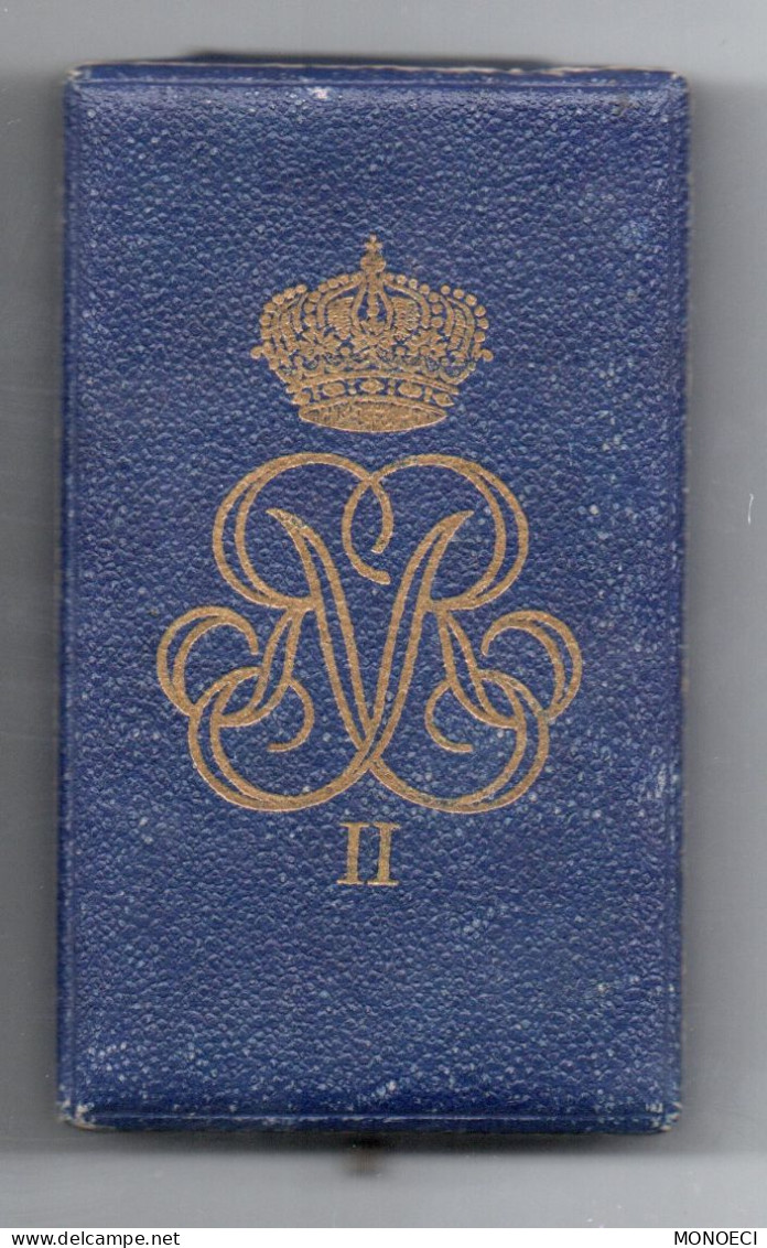 MONACO -- Monégasque -- Médaille Décoration Bronze -- LOUIS II Prince De Monaco 17 Janvier 1923 -- Honneur Travail - Autres & Non Classés