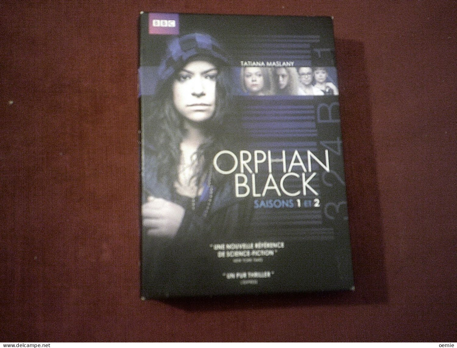 ORPHAN BLACK    L 'INTEGRAL DE LA SAISON 1  ET 2   ( 6  DVD  ) 20 FOIS 42Mm - Policiers