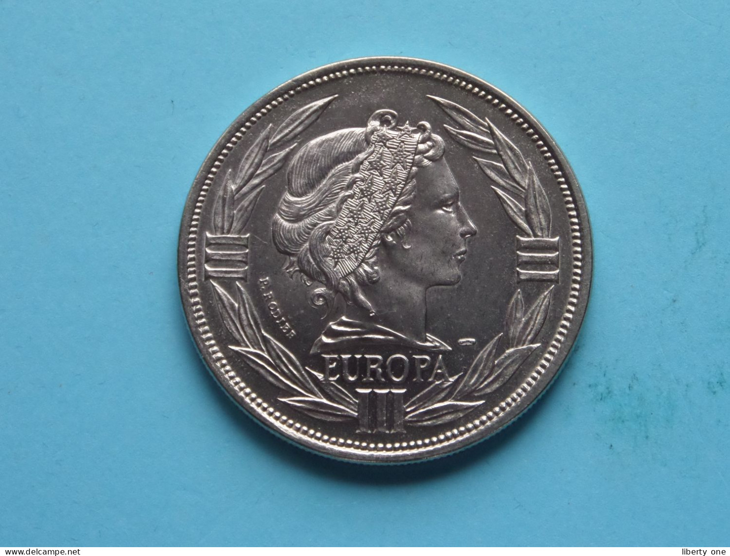 1994 - EUROPA ( Voir / See Scan ) +/- 31 Gr. / 4 Cm. ( Cu/Ni ) - Souvenirmunten (elongated Coins)