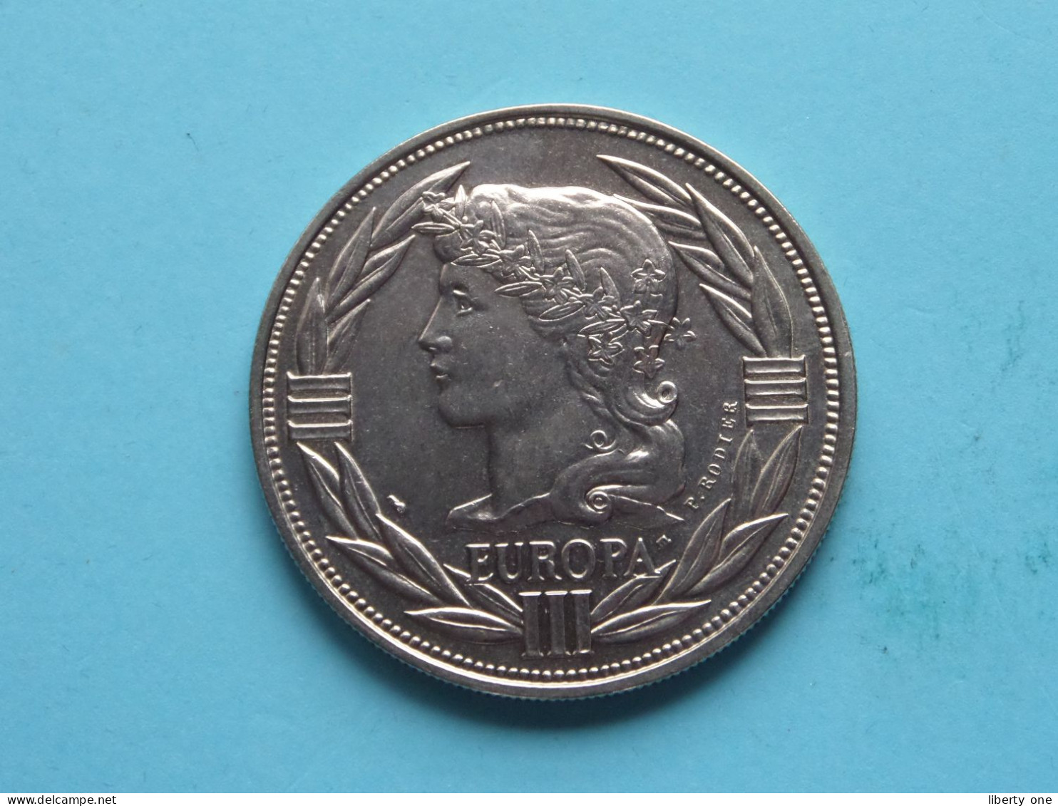 ECU 1988 - EUROPA ( Voir / See Scan ) +/- 31 Gr. / 4 Cm. ( Cu/Ni ) - Pièces écrasées (Elongated Coins)