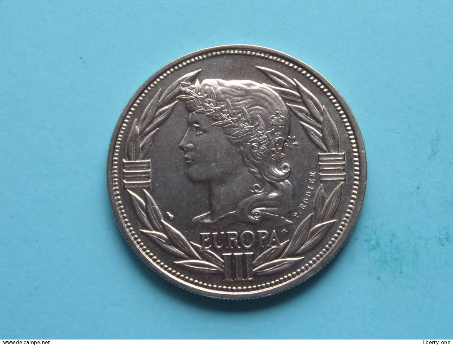 ECU 1988 - EUROPA ( Voir / See Scan ) +/- 31 Gr. / 4 Cm. ( Cu/Ni ) - Elongated Coins