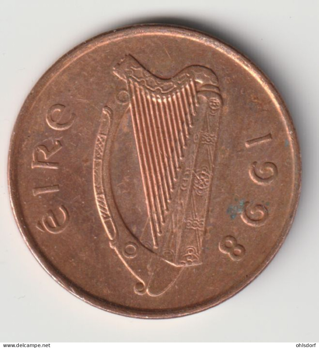 IRELAND 1998: 2 Pence, KM 21a - Irlanda