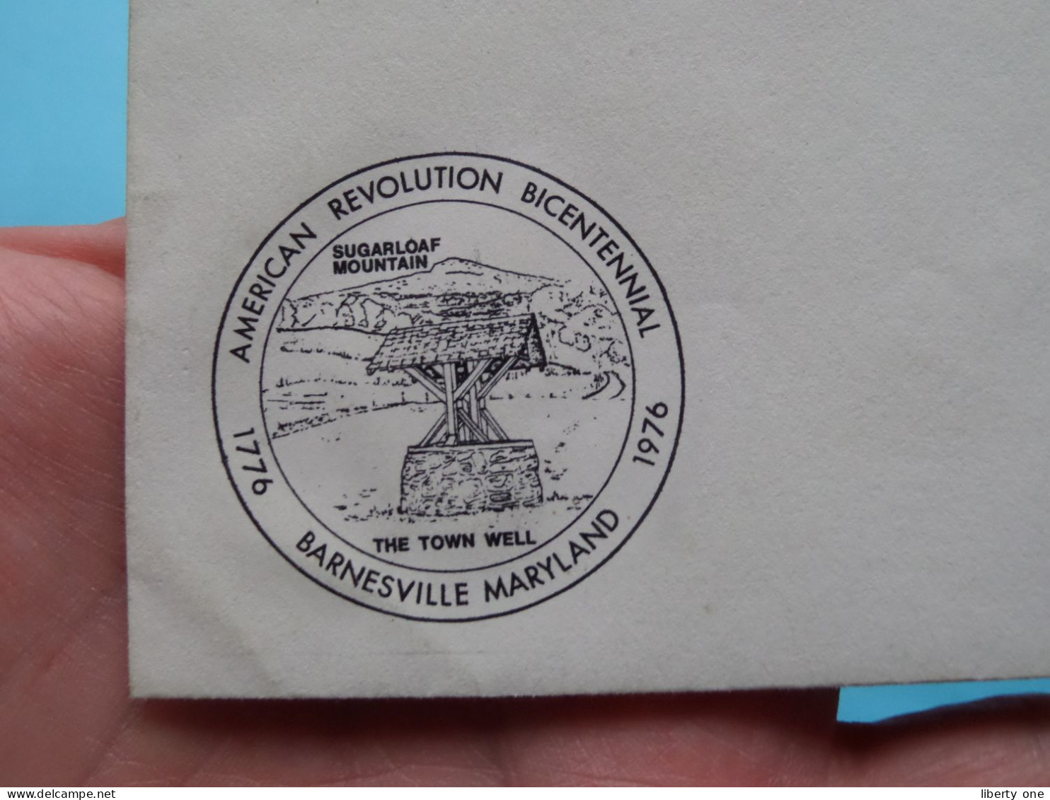 BARNESVILLE Maryland 1776-1976 American Revolution Bicentennial ( See Scans ) + Enveloppe May 5 1976 !