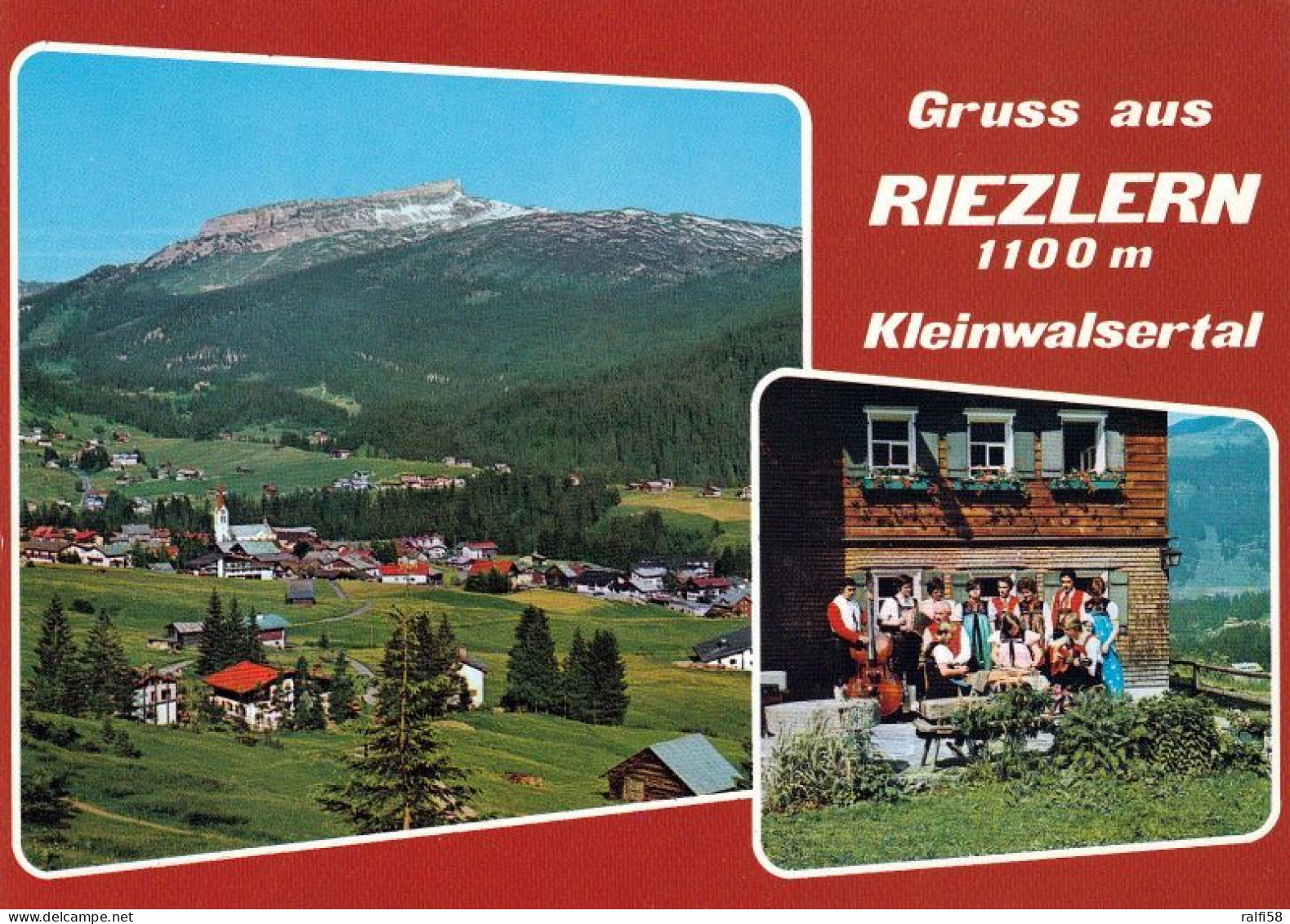 5 AK Österreich / Kleinwalsertal / Vorarlberg * Ansichten Von Riezlern Im Kleinwalsertal - Siehe 5 Scan * - Kleinwalsertal