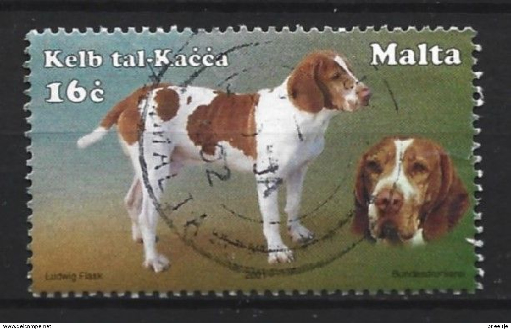 Malta 2001 Dogs Y.T. 1170  (0) - Malte