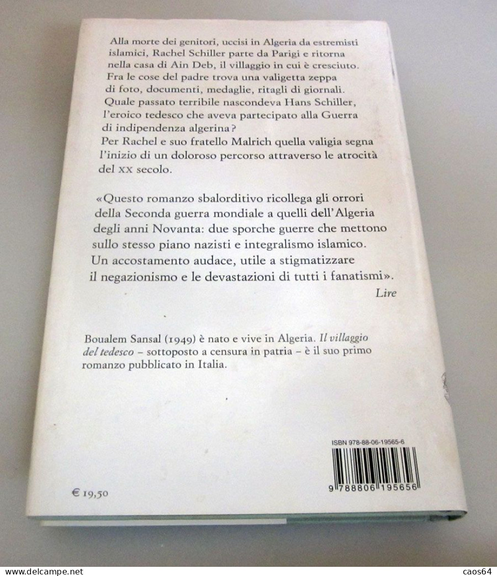 Il Villaggio Tedesco Boualem Sansal Einaudi 2009 - Histoire