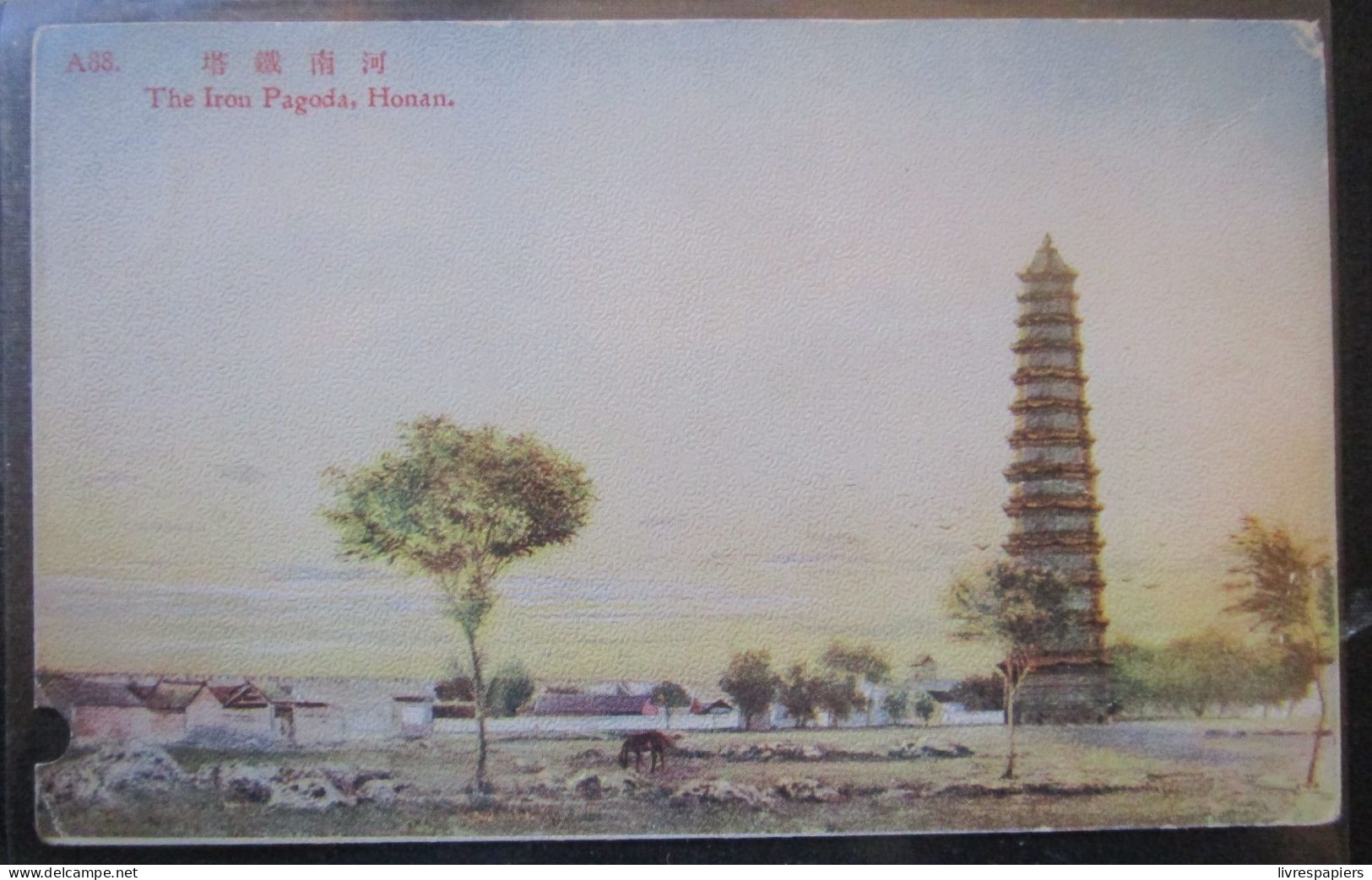 Chine The Iron Pagoda Honan   Cpa - China