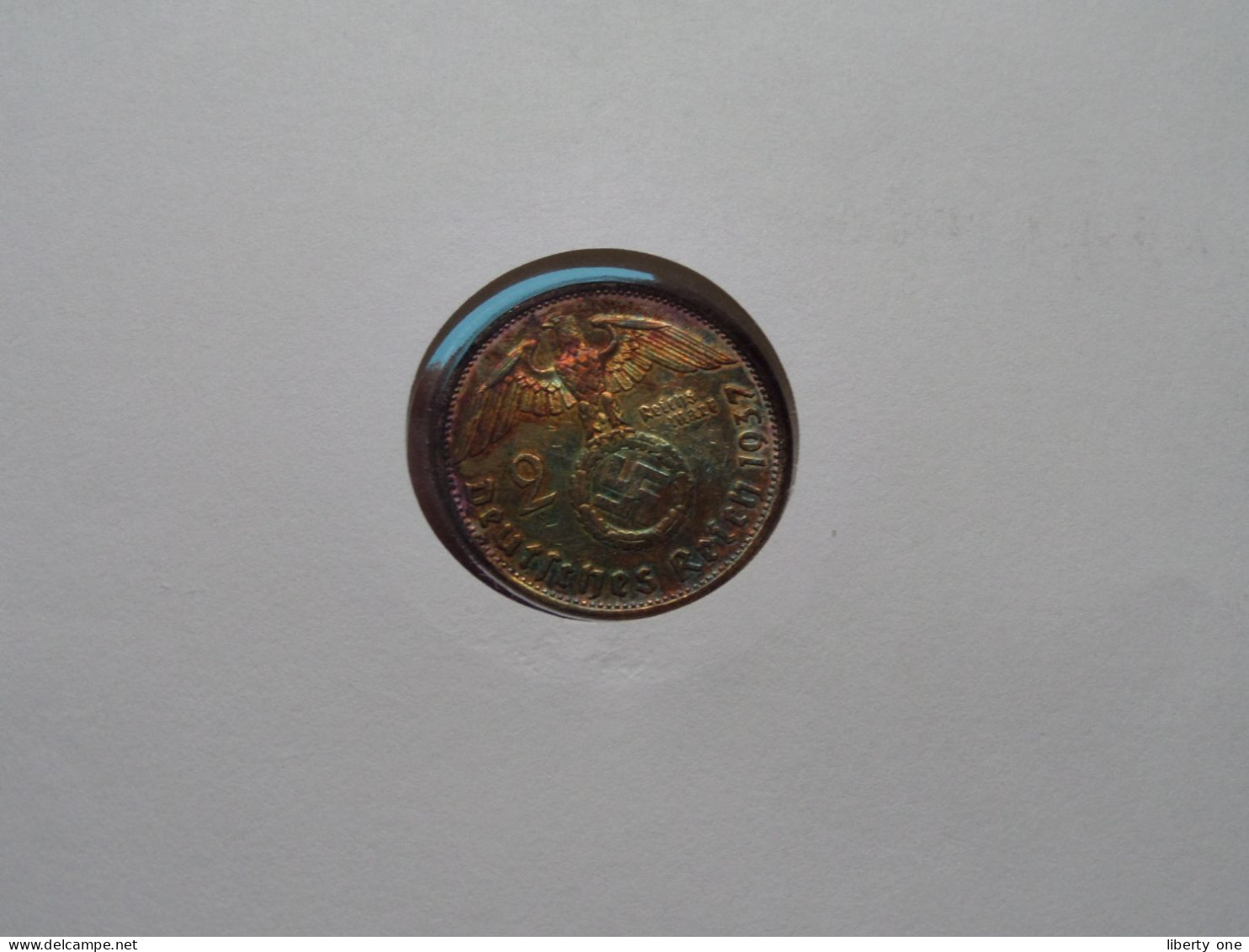 Paul Von HINDENBURG (1847-1934) - Westerland 1990 - N° 02774 ( Zie/See Scans ) Coin 2 DM 1937 A ( Silber ) ! - Herdenkingsmunt