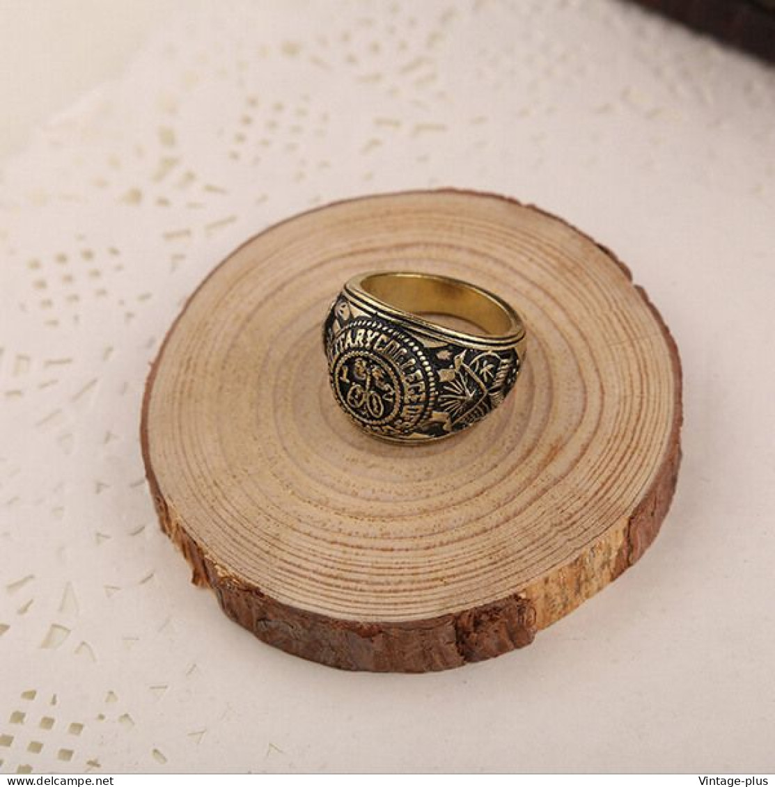 HOUSE OF CARDS - ANELLO RING IN COLORE ARGENTATO O DORATO - PRENDI IL POTERE IN AMANO - ARTICOLO NUOVO - Bagues