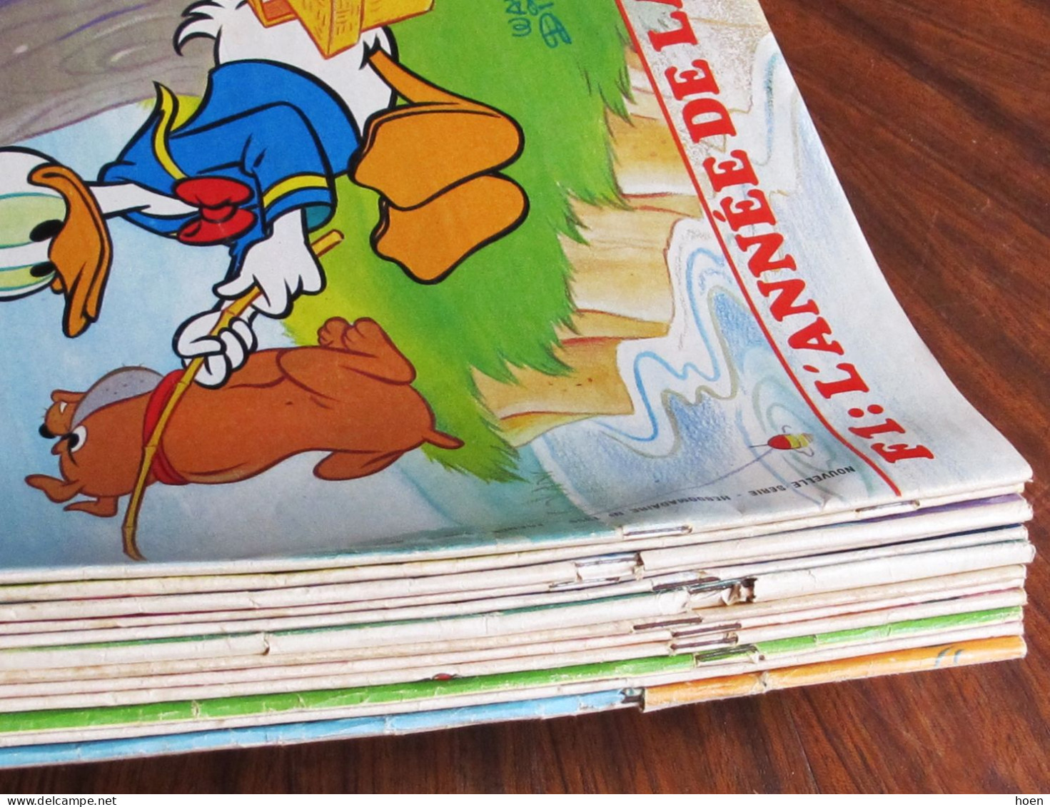 Lot de 12 "journal de Mickey" année 1978 du N°1359 à N°1370