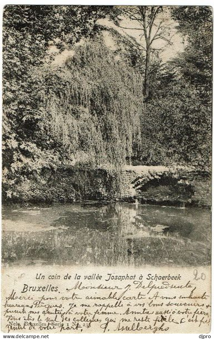 Bruxelles Un Coin De La Vallée Josaphat A Schaerbeek Nels Serie 1 N233 - Schaerbeek - Schaarbeek