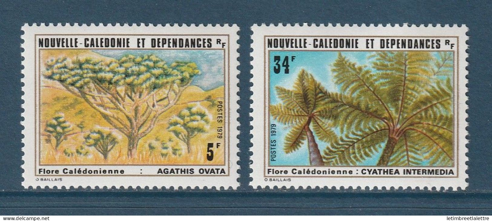 Nouvelle Calédonie - YT N° 431 Et 432 ** - Neuf Sans Charnière - 1979 - Unused Stamps