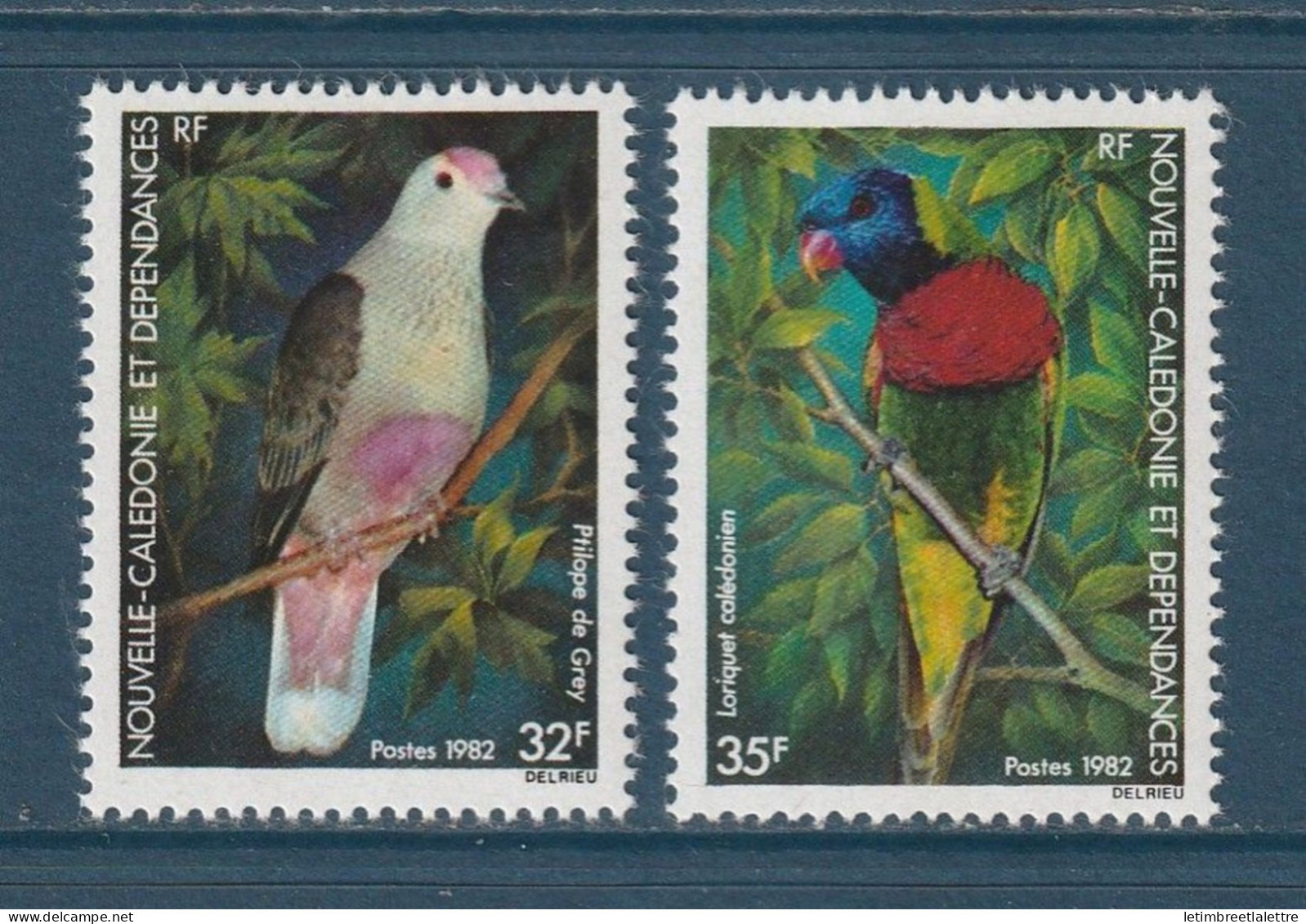 Nouvelle Calédonie - YT N° 462 Et 463 ** - Neuf Sans Charnière - 1982 - Unused Stamps