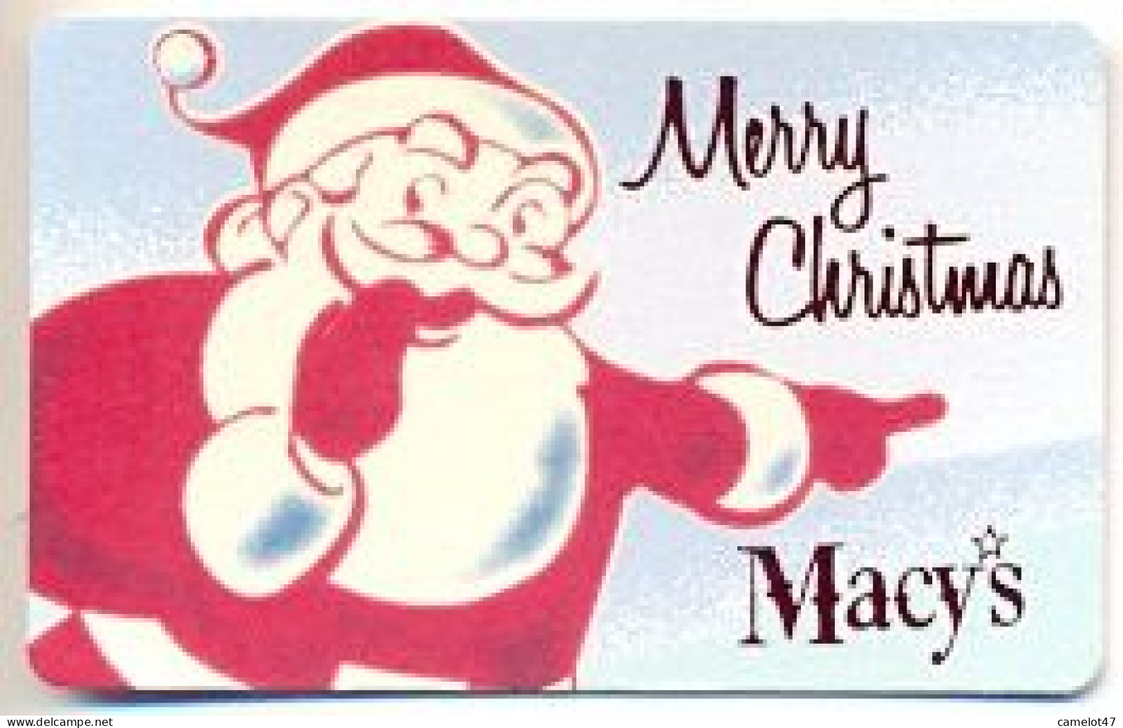 Macy's, U.S.A., Carte Cadeau Pour Collection, Sans Valeur # Macys-133 - Gift And Loyalty Cards