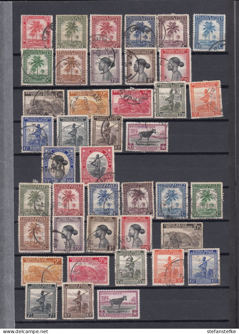 Congo Belge Ocb Nr:  228 - 267  (zie  Scan) - Used Stamps