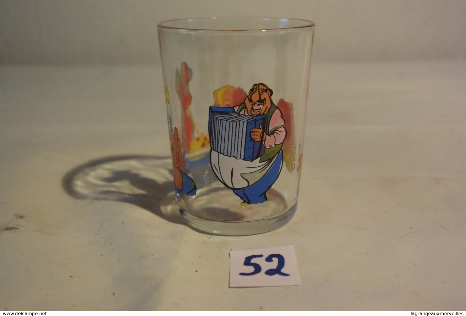 C52 Ancien Verre De Limonade DISNEY - Bicchieri