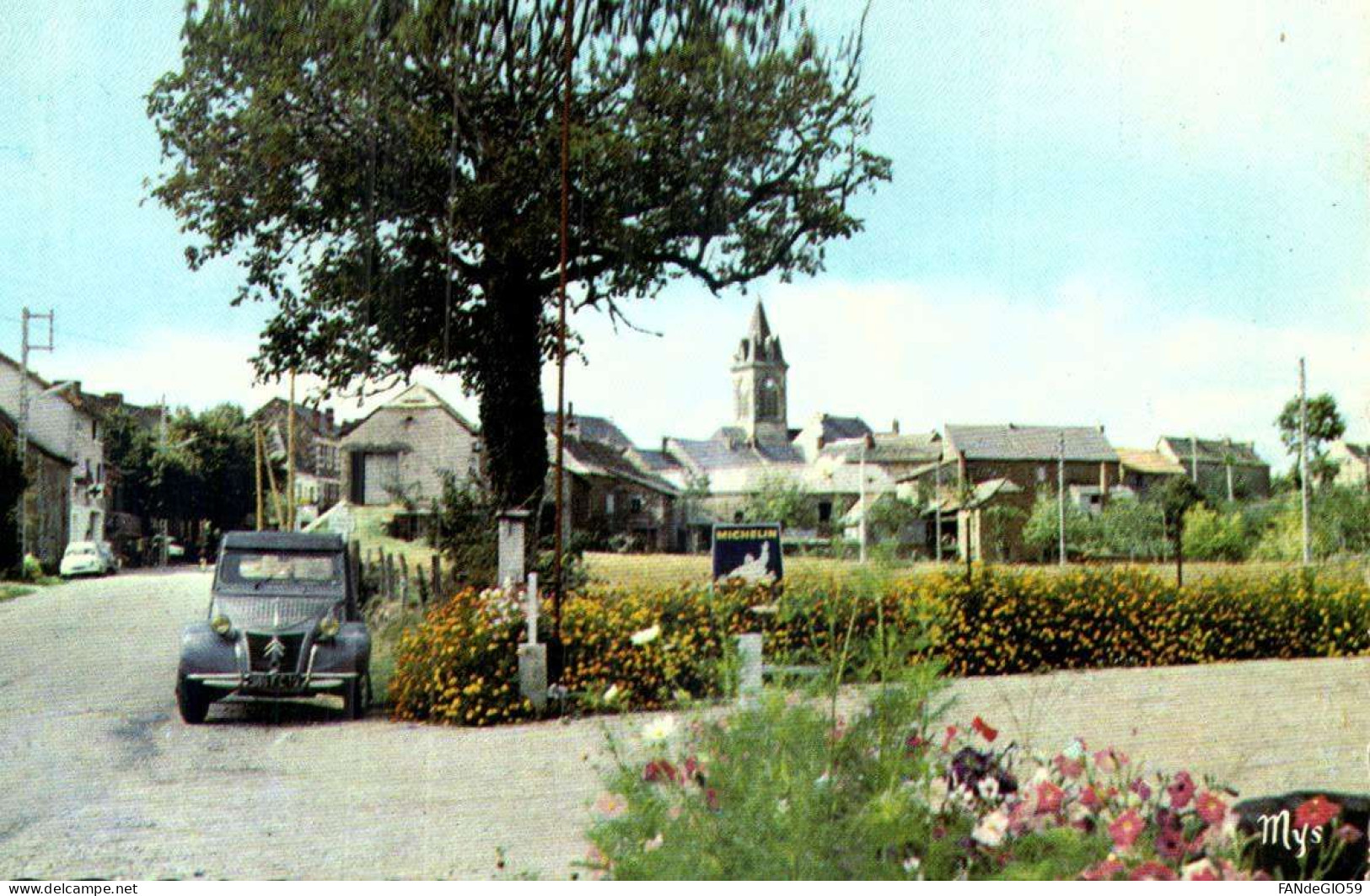 CP- LA SALVETAT PEYRALLES (12) Vue Générale CITROEN 2cv ///  32 - Autres & Non Classés